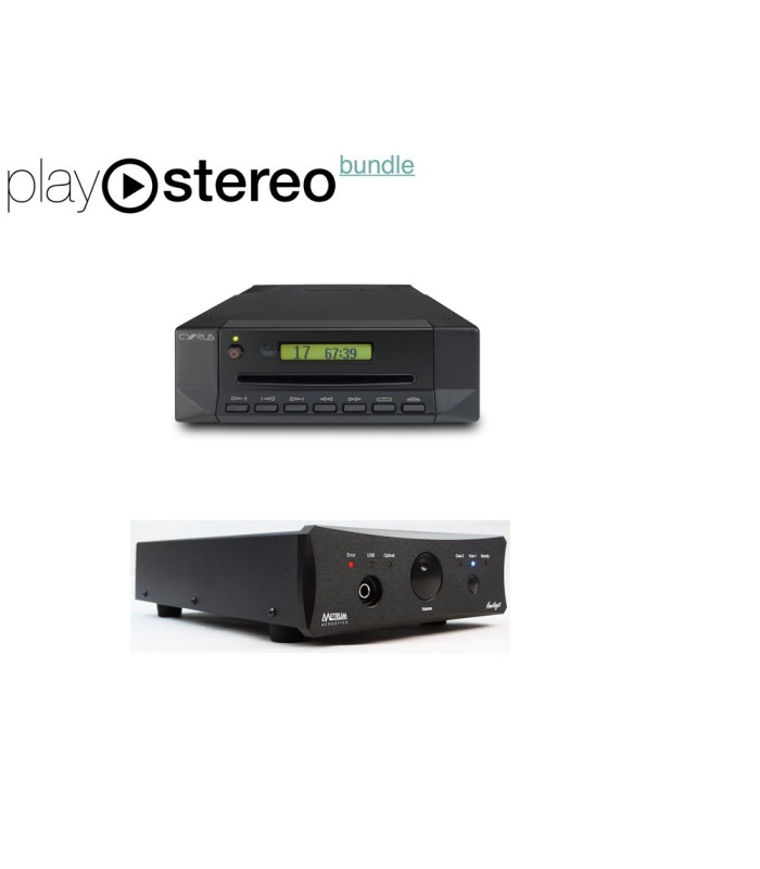 CD Reading System - Cyrus Audio CD t + Metrum Amethyst DAC