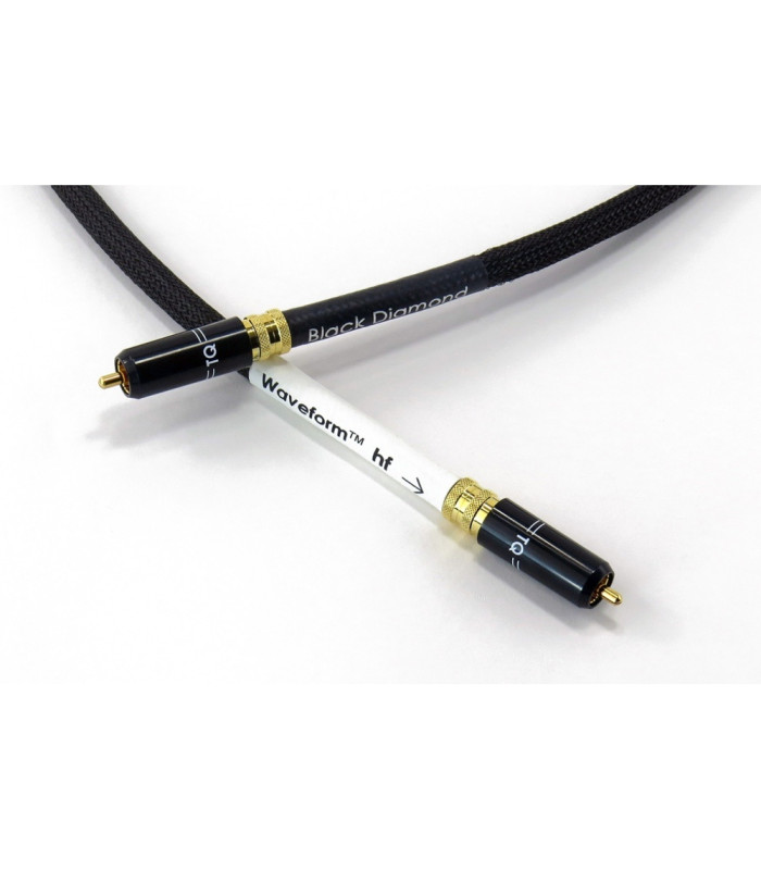 Tellurium Q Waveform™ hf Series Digital Black Diamond RCA Cable