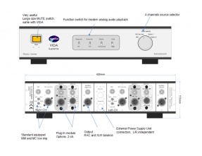 Aurorasound VIDA-Supreme Preamplificatore Phono