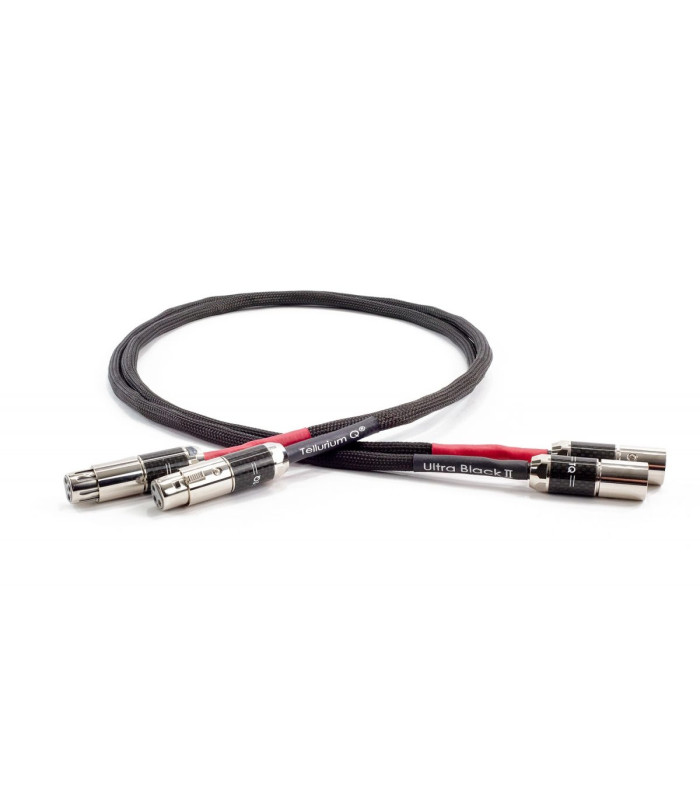 Tellurium Q Ultra Black II XLR Balanced Interconnects