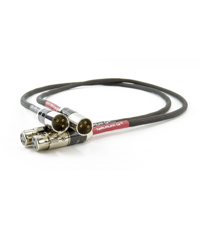 Tellurium Q Ultra Black II XLR Balanced Interconnects