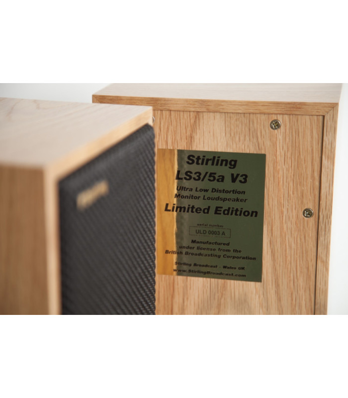 Coppia Stirling Broadcast LS3/5a V3 Diffusori Acustici