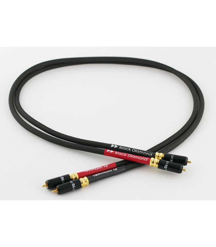 Cavi di segnale Tellurium Q Black Diamond RCA