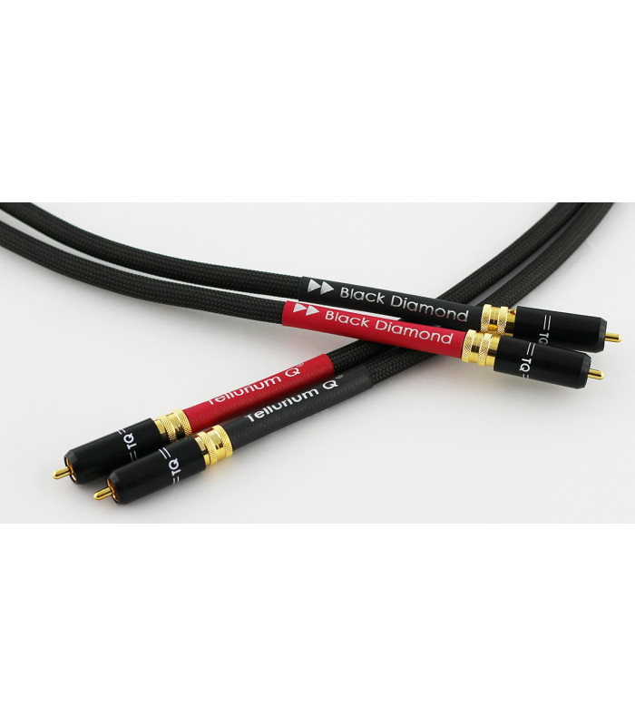 Cavi di segnale Tellurium Q Black Diamond RCA