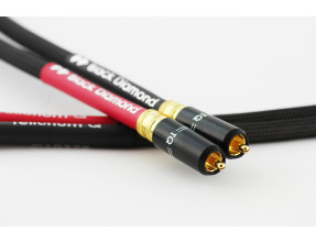 Cavi di segnale Tellurium Q Black Diamond RCA