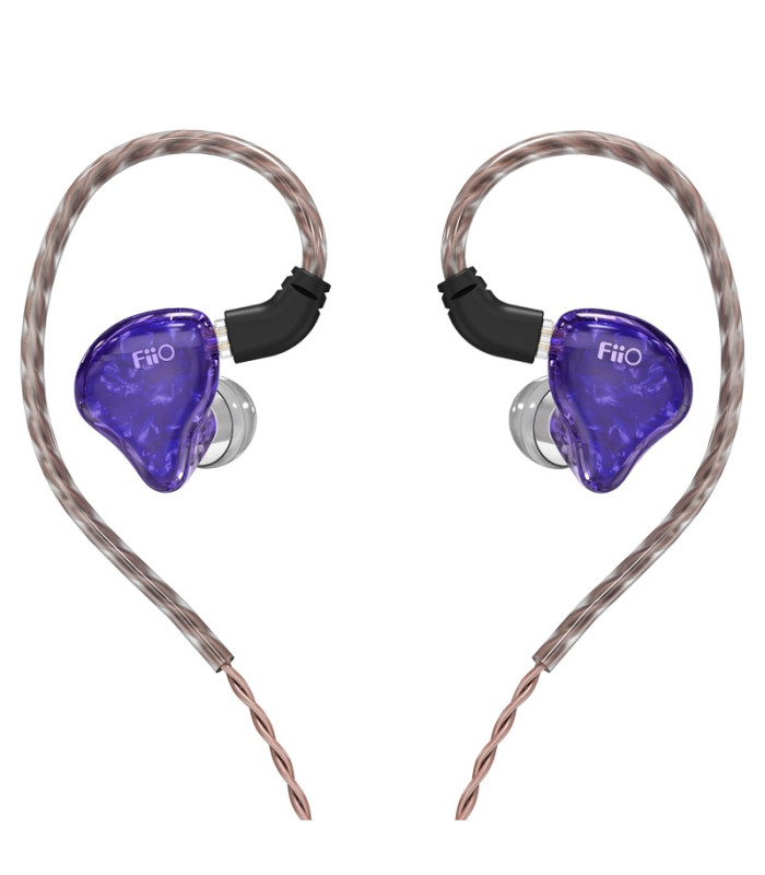 FIIO FH1S IEM Double Dynamic Driver Hybrid MMCX Detachable Cable +Balanced