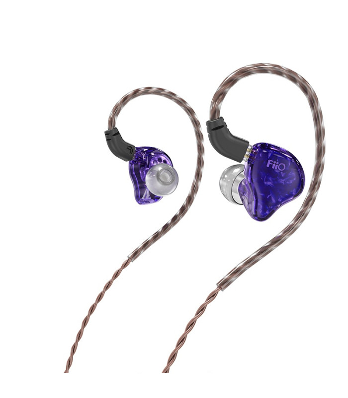 FIIO FH1S IEM Double Dynamic Driver Hybrid MMCX Detachable Cable +Balanced