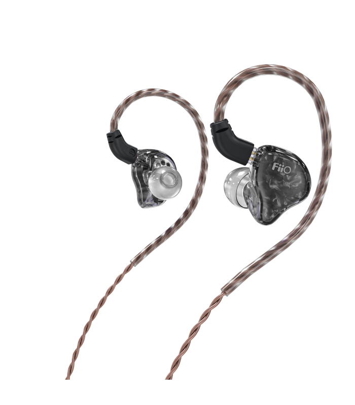 FIIO FH1S IEM Double Dynamic Driver Hybrid MMCX Detachable Cable +Balanced