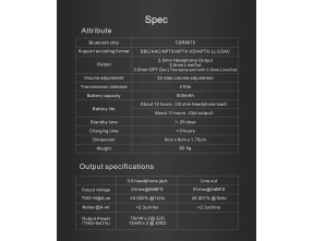 Topping BC3 Ricevitore Bluetooth LDAC con Line-Out