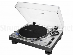 Audio Technica AT-LP140XP SV Giradischi professionale a trazione diretta (Silver)