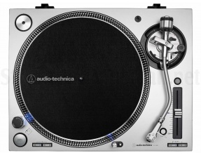 Audio Technica AT-LP140XP SV Giradischi professionale a trazione diretta (Silver)