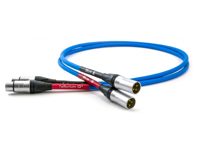 Coppia cavi di interconnessione Tellurium Q Blue II XLR bilanciati