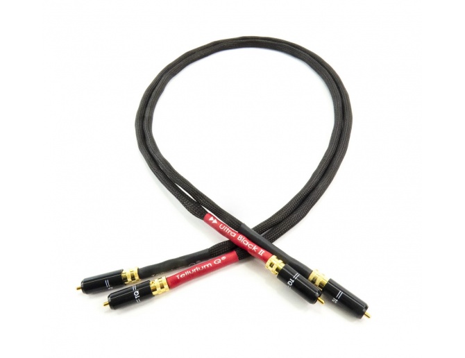 Cavi di segnale Tellurium Q Ultra Black II RCA