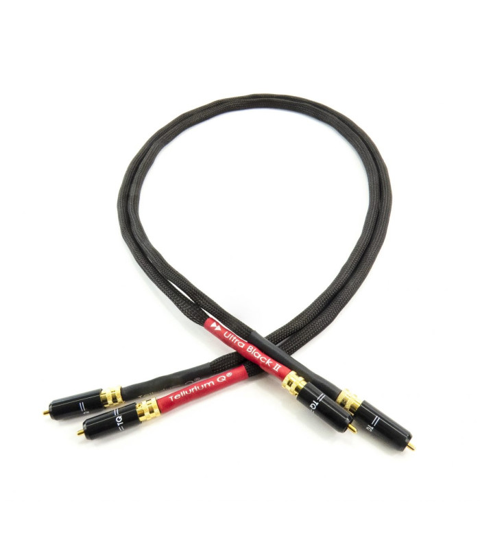 Tellurium Q Ultra Black II RCA Interconnects