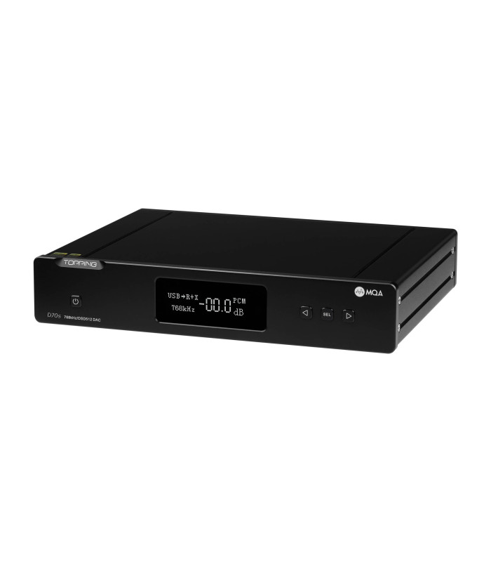 DA COMPLETARE_Topping D70s MQA DAC Bilanciato 2xAK4497 I2S XMOS Bluetooth 5.0 LDAC 32bit 768kHz DSD512
