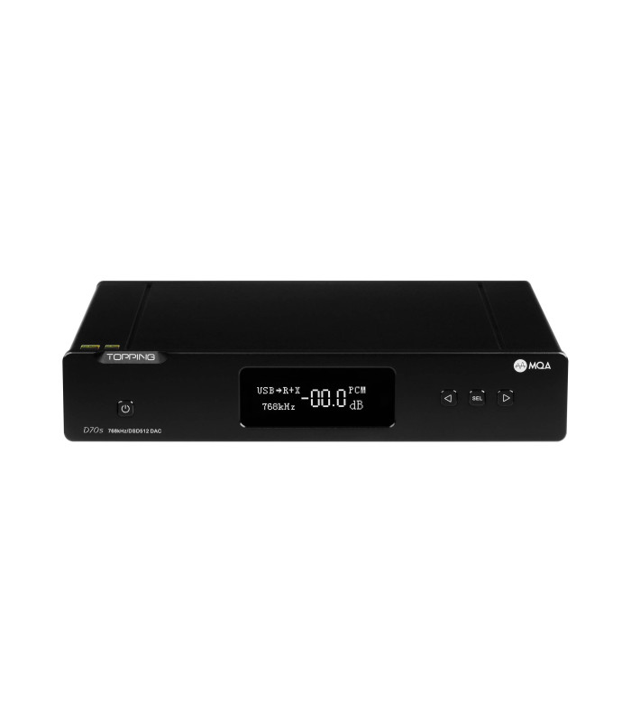 Topping D70s MQA Balanced DAC 2xAK4497 I2S XMOS Bluetooth 5.0 LDAC 32bit 768kHz DSD512