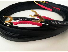 Tellurium Q Black II Speaker Cables Banana-Fork terminated [b-Stock]