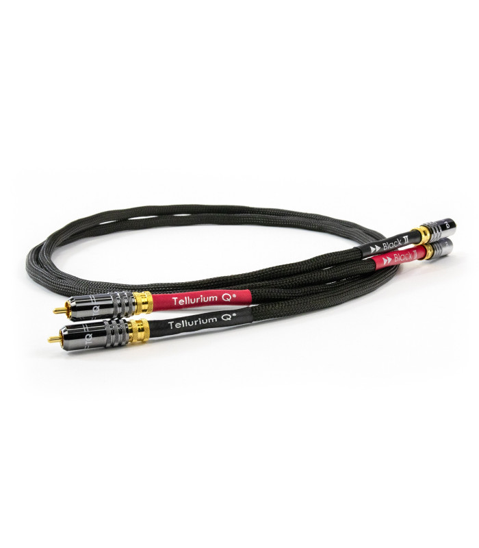 Cavi di interconnessione Tellurium Q Black II RCA