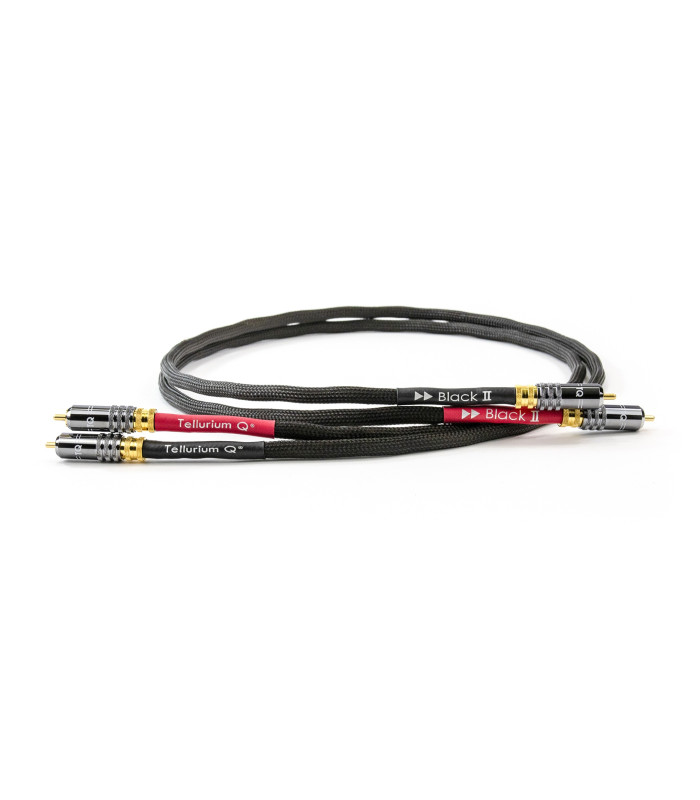 Cavi di interconnessione Tellurium Q Black II RCA