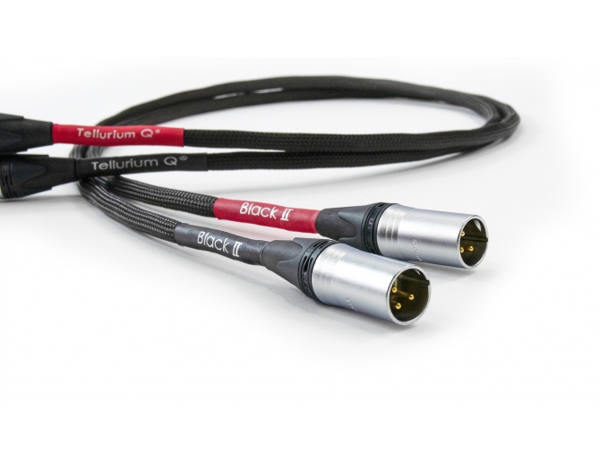 Tellurium Q Black II XLR Balanced Interconnects