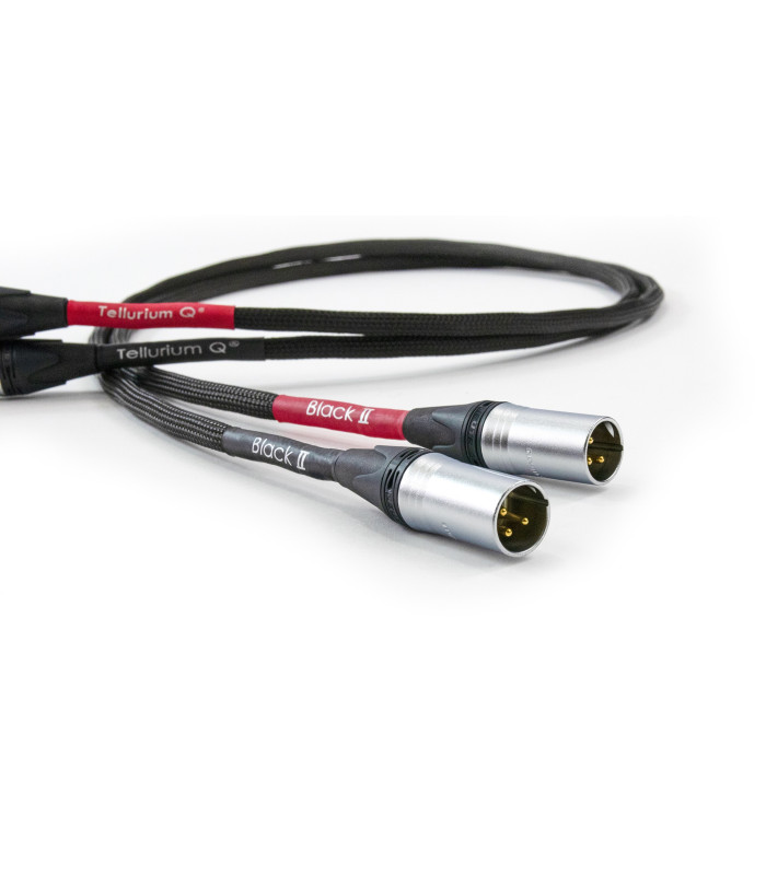 Tellurium Q Black II XLR Balanced Interconnects