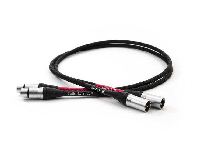 Tellurium Q Black II XLR Balanced Interconnects