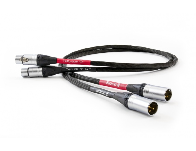 Tellurium Q Black II XLR Balanced Interconnects