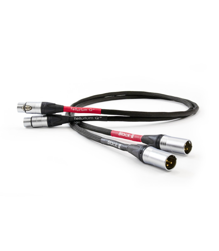 Tellurium Q Black II XLR Balanced Interconnects