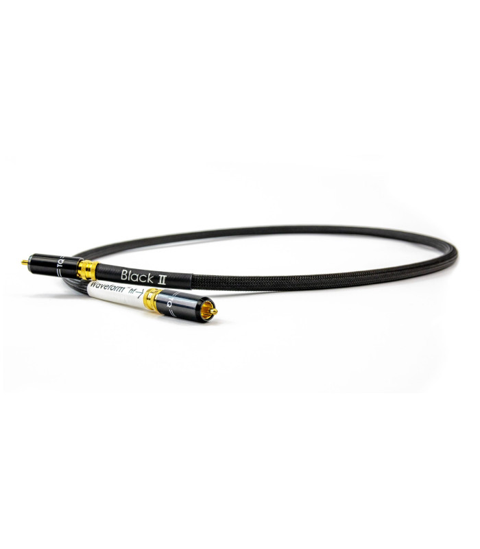 Tellurium Q Waveform™ hf Series Digital Black II RCA Cavo digitale coassiale