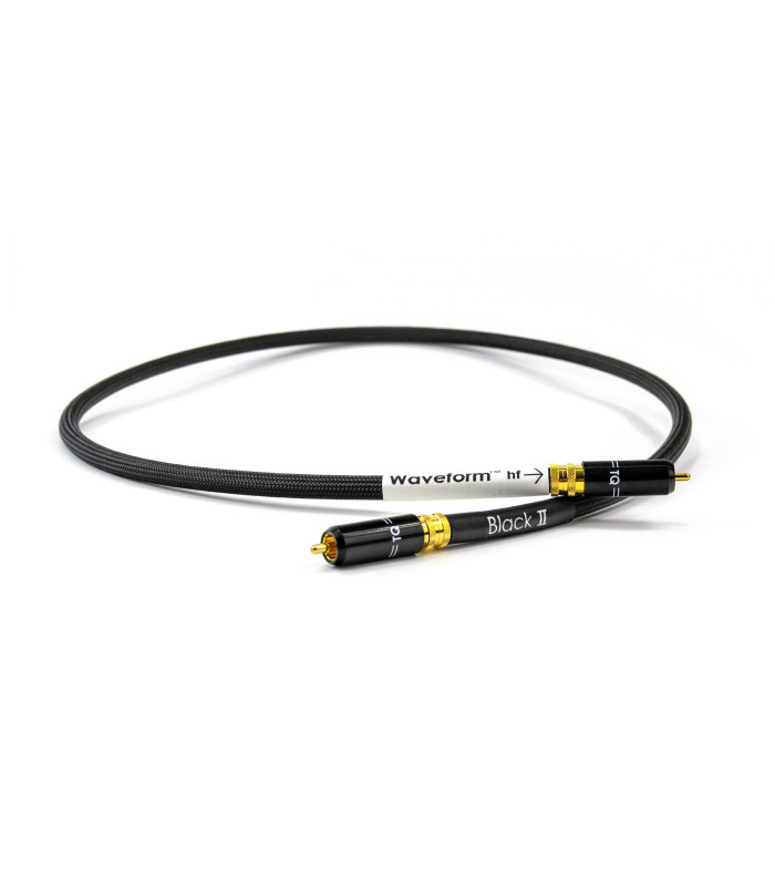 Tellurium Q Waveform™ hf Series Digital Black II RCA Cavo digitale coassiale