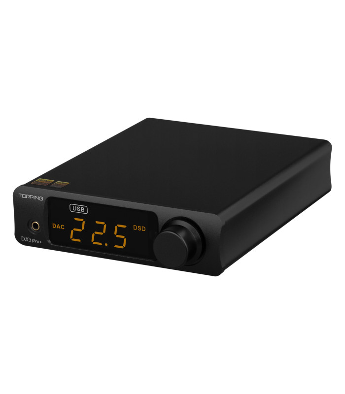 Topping DX3 Pro+ DAC ES9038Q2M NFCA Headphone Amplifier Bluetooth 5.0