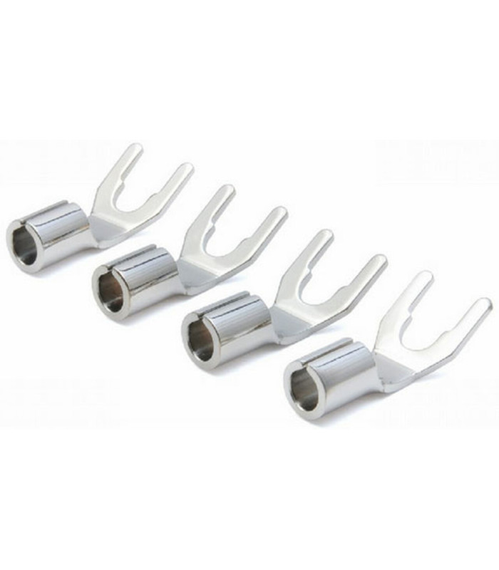 OYAIDE SPYT Silver Spade Connectors (set of 4)