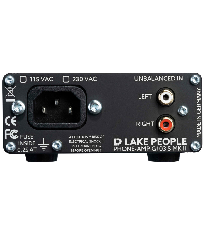 Lake People G103-S MKII Headphone Amplifier