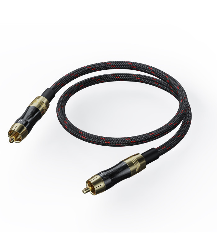 FiiO LR-RCA1 RCA Digital Coaxial Cable 0.5