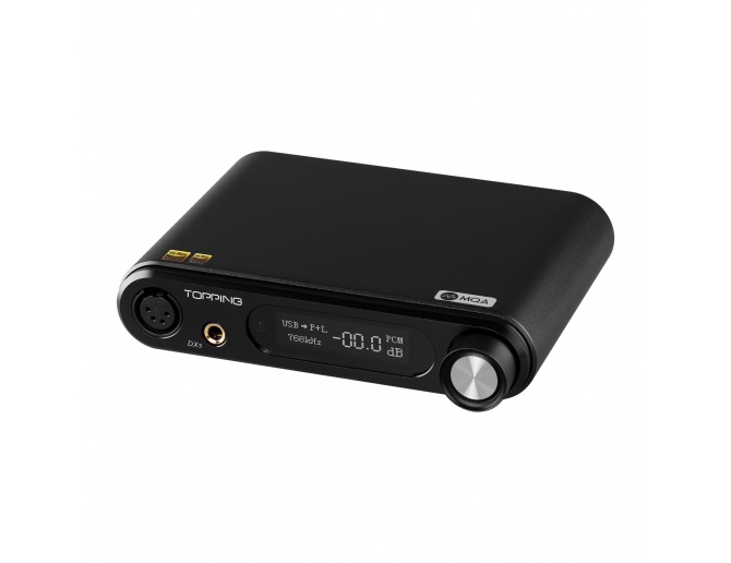 TOPPING DX5 DAC 2x ES9068AS NFCA Amplificatore per cuffie XMOS Bluetooth 32bit 768kHz DSD512 MQA