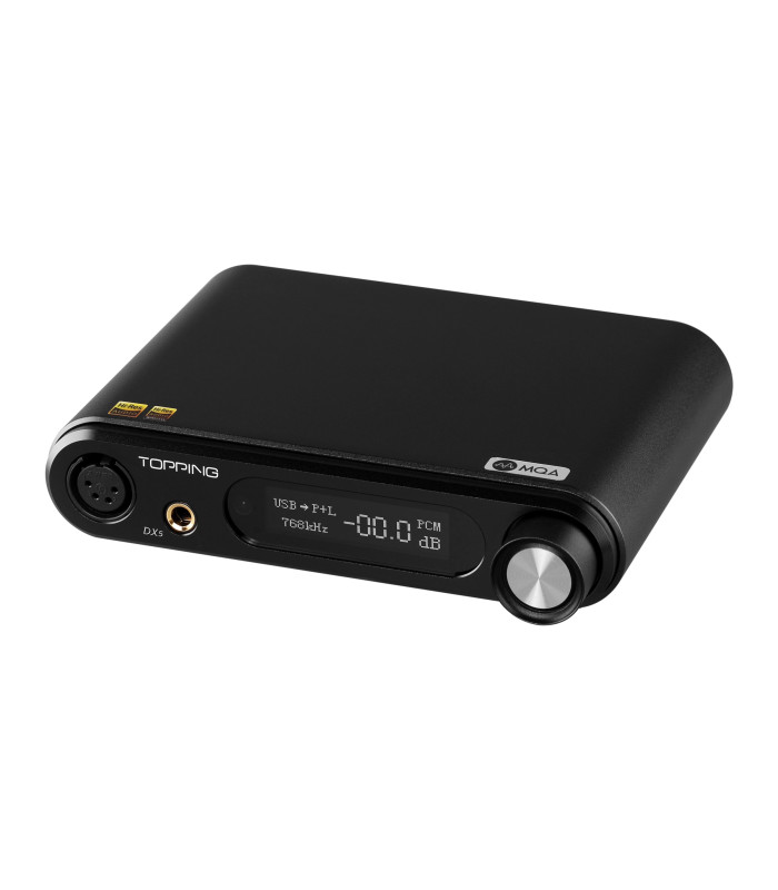 TOPPING DX5 DAC 2x ES9068AS NFCA Amplificatore per cuffie XMOS Bluetooth 32bit 768kHz DSD512 MQA