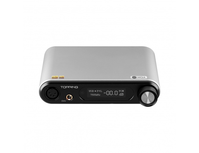 TOPPING DX5 DAC 2x ES9068AS NFCA Amplificatore per cuffie XMOS Bluetooth 32bit 768kHz DSD512 MQA