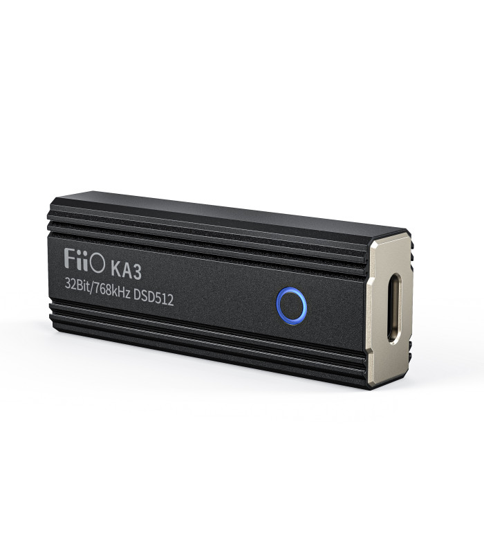 FIIO KA3 DAC portatile con Amplificatore per Cuffie ES9038Q2M Bilanciato 32bit 786kHz DSD512