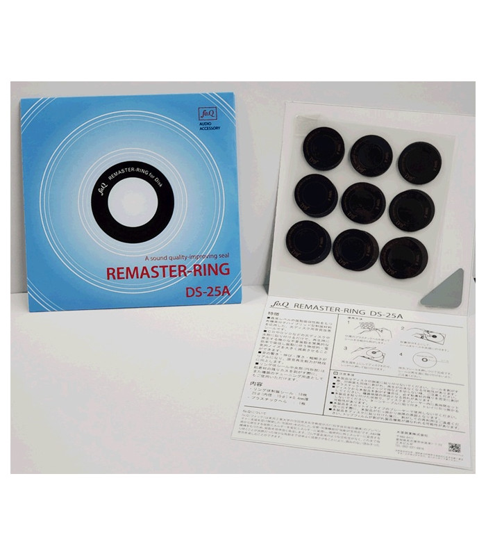 "fo.Q" Disk Stabilizer DS-25A Kit stabilizzatore per CD