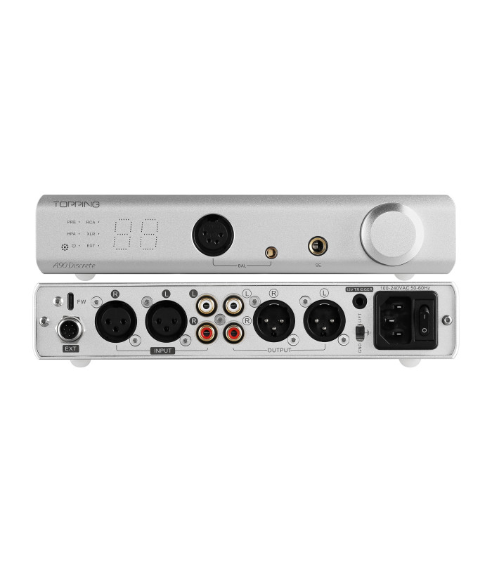 Topping A90 Discrete Balanced Headphone amplifier High Power/Preamplifier