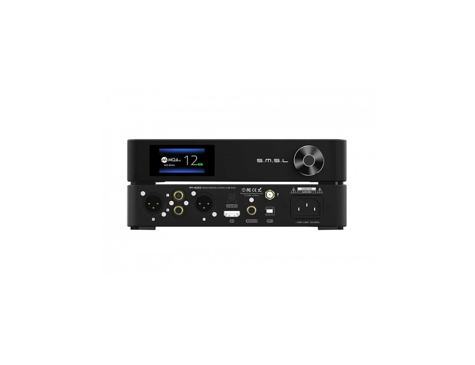 SMSL M400 Balanced DAC AK4499 XMOS XU216 MQA [b-Stock]