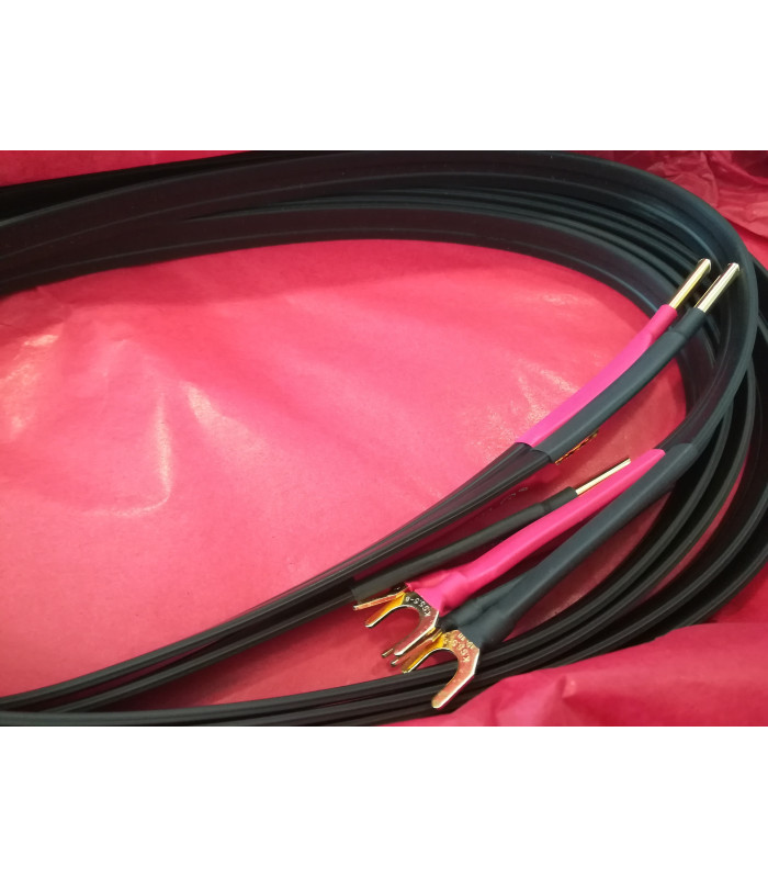 Tellurium Q Black II Speaker Cables Banana-Fork terminated