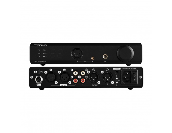 Topping A90 Discrete Balanced Headphone amplifier High Power/Preamplifier