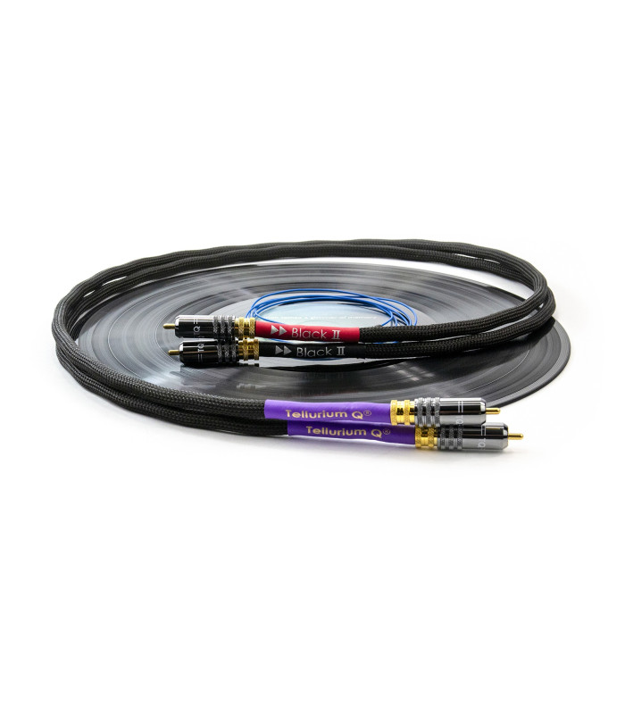 Tellurium Q Black Turntable RCA Phono Cable