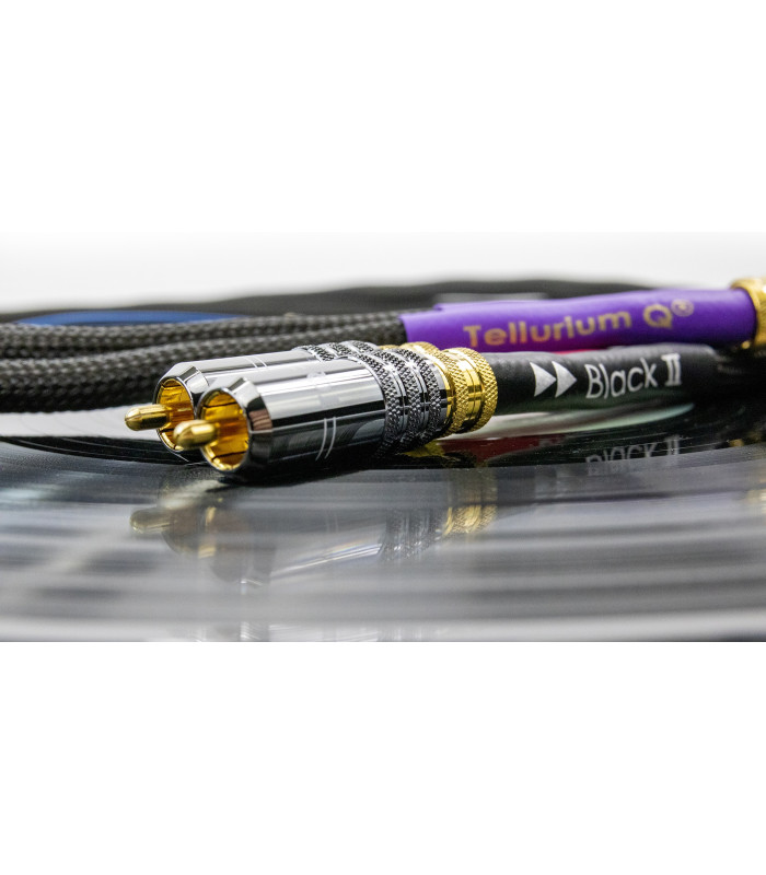 Tellurium Q Black II Turntable RCA Phono Cable