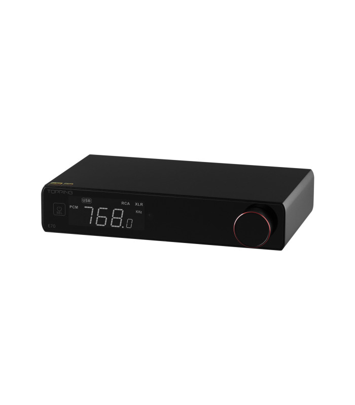 Topping E70 DAC ES9028Pro XMOS XU316 Bluetooth 5.1 aptX 32Bit/768kHz DSD512