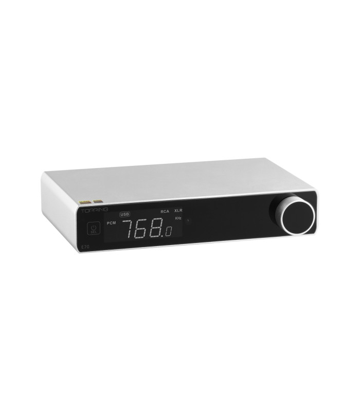 Topping E70 DAC ES9028Pro XMOS XU316 Bluetooth 5.1 aptX 32Bit/768kHz DSD512