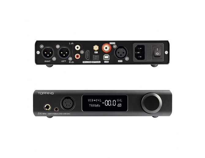 Topping DX7 Pro DAC con Amplificatore Cuffie