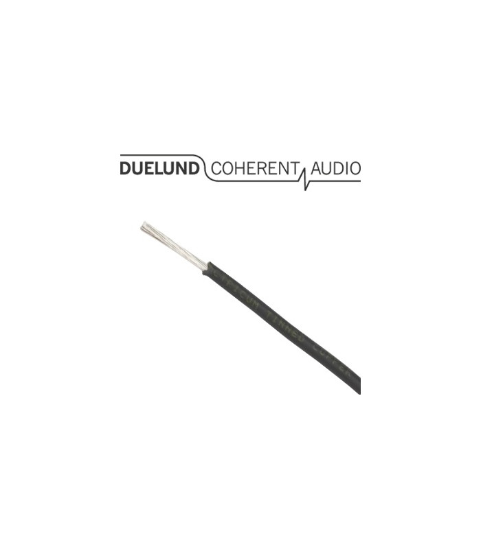 Duelund DCA16GA 600V Tinned Copper Multistrand polycast sleeving Power Cable (cut-sales)