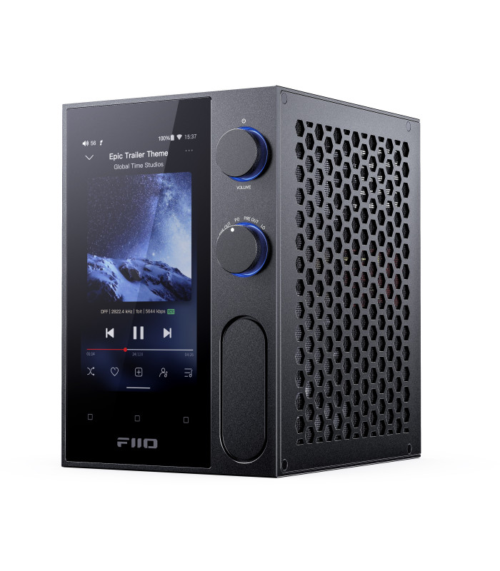 FiiO R7 - Desktop HiFi Streaming Center - Transmitter/Decoder/Amplifier/Preamplifier in One Unit